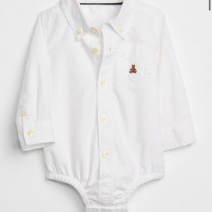 Gap baby Oxford onesie